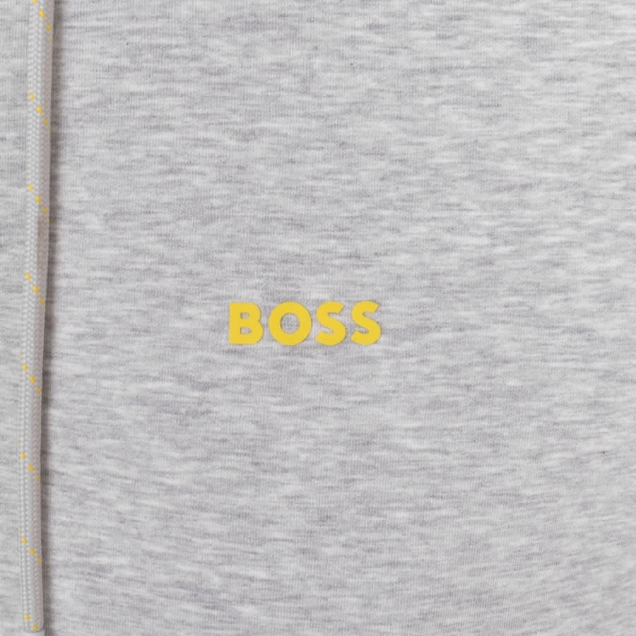 BOSS Saggy 1 Full Zip Hoodie Grey